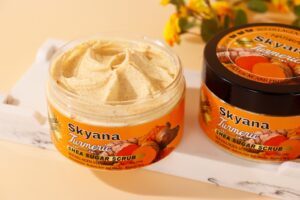 best turmeric scrub for bikini area